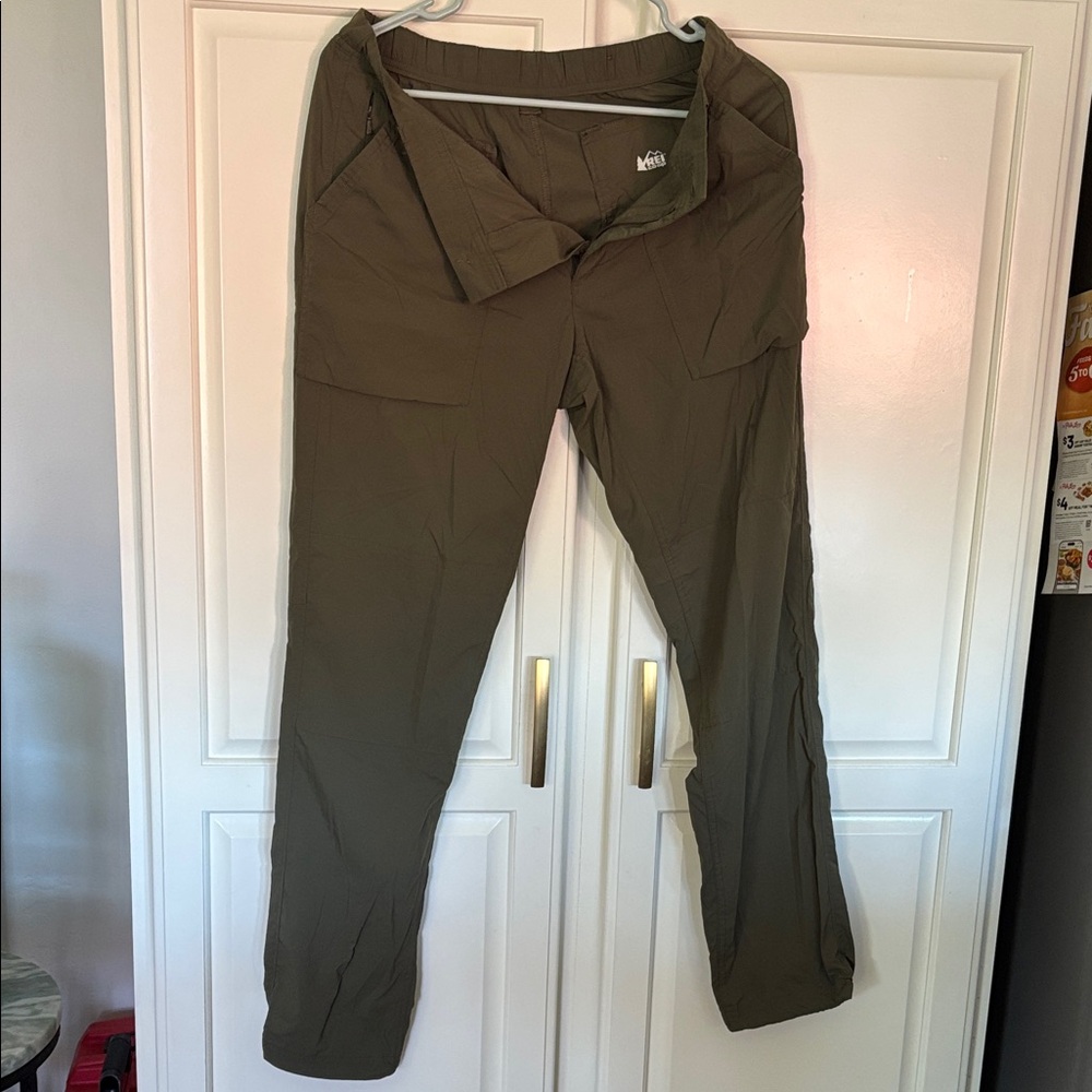REI Women's Olive Outdoor Pants